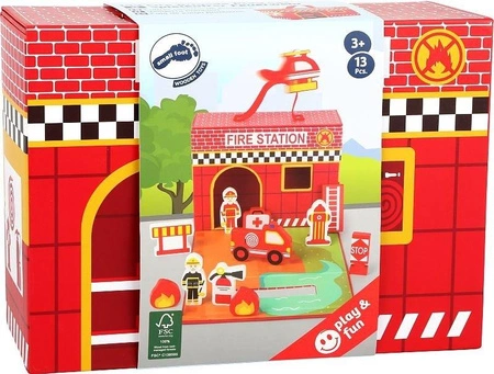 Zestaw dla dzieci Remiza strażaka Small foot