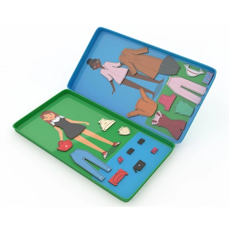 Gra magnetyczna The Purple Cow - Ubieranki