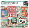 Petit Collage Puzzle Decoder Ukryte Obrazki Sąsiedzi