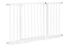Bramka barierka zabezpieczająca 74-132 cm na schody i drzwi stal dodatkowe panele biała ECOTOYS