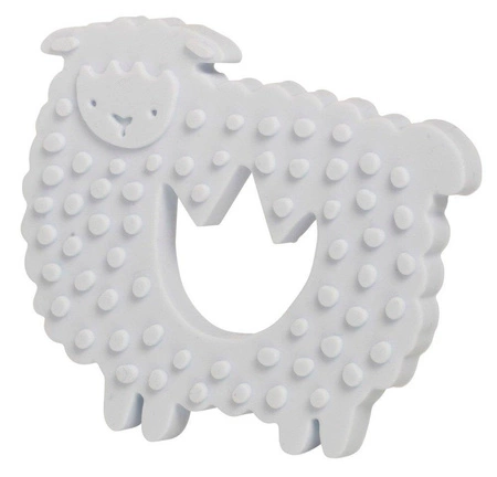 Silikonowy gryzak dla dzieci z wypustkami Owieczka 334990-Manhattan Toy, zabawki dla niemowląt