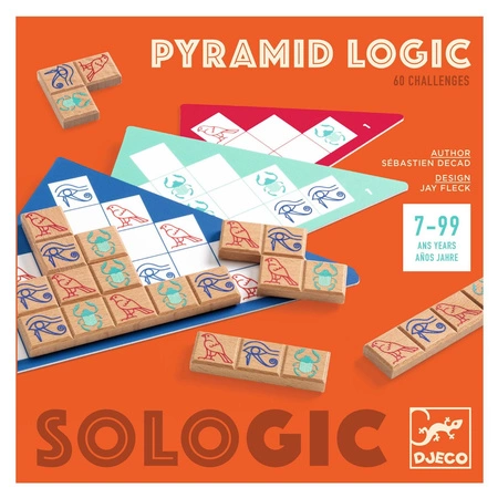 Gra logiczna PYRAMID LOGIC DJ08532