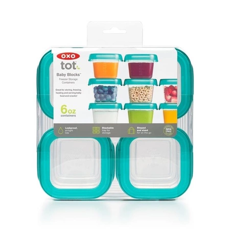 OXO Pojemniki do Zamrażania Żywności 4szt