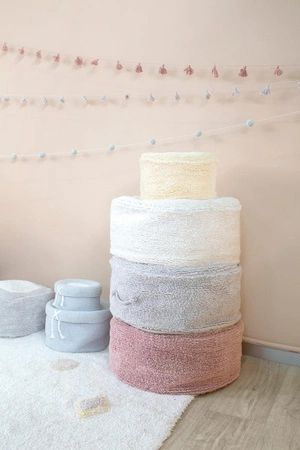 Lorena Canals Kosz dekoracyjny Candy Box Light Blue Small