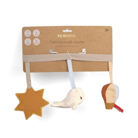 Filibabba Przywieszka do wózka z zabawkami Dreamy Adventurers