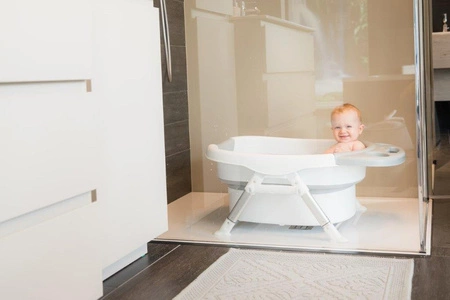 B-Składana wanna prysznicowa Grey/white