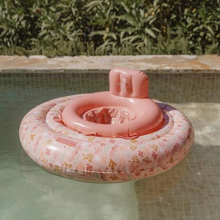 Little Dutch Kółko treningowe dla dzieci Pink Ocean Dreams