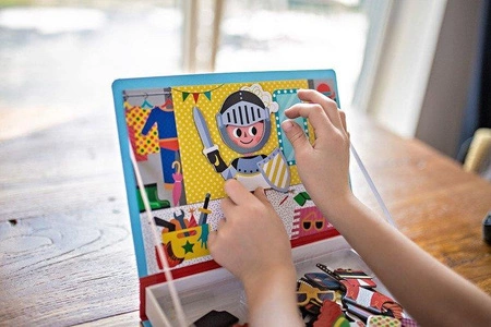 Magnetyczna układanka Kostiumy Chłopiec Magnetibook, Janod