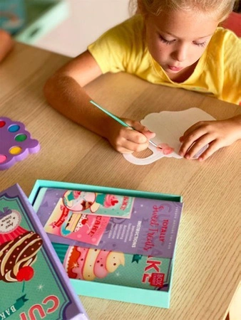 Box Candiy, zestaw artystyczny Akwarele muffinki