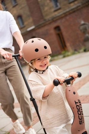 SCOOTANDRIDE Kask XXS-S dla dzieci 1-5 lat Mocha