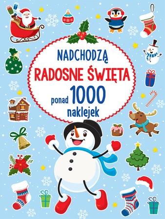 Nadchodzą radosne święta ponad 1000 naklejek