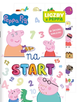 Liczby z Peppą. Świnka Peppa. Na start...