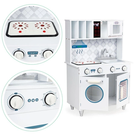 Drewniana kuchnia dla dzieci + dźwięki światełka