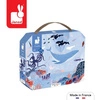Puzzle w walizce Ocean arktyczny 100 elementów 6+ Made in France, Janod