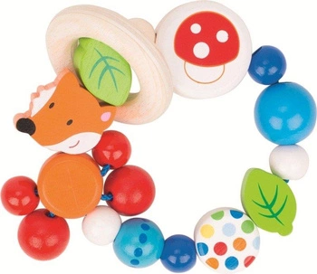 Lisek - grzechotka dla dzieci, 764290-Heimess, zabawki dla niemowlaków