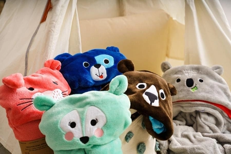 Zoocchini Kocyk z Kapturem Miś