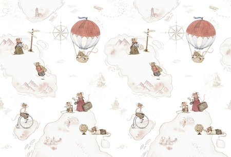 MYSZKI PODRÓŻNICZKI - Kolekcja 'Vintage Mouse' Malumi