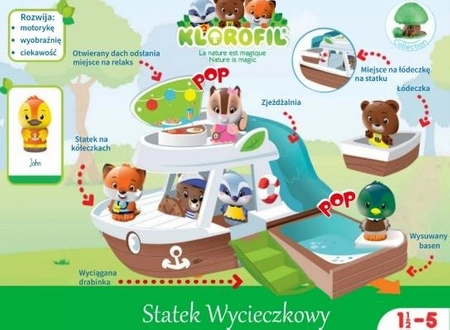 KLOROFIL Statek wycieczkowy