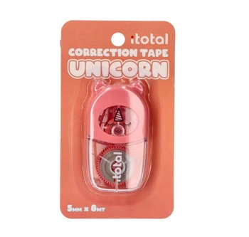 Korektor w taśmie z motywem jednorożca