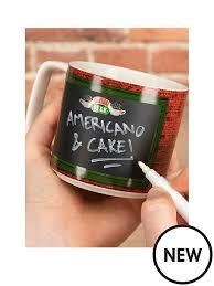 Przyjaciele kubek z tablicą plus długopis kredowy