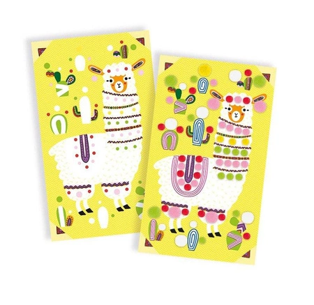 Zestaw artystyczny Pompony Lamy 4+, Janod