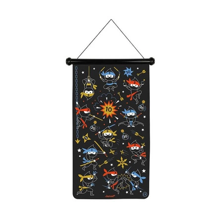 Magnetyczna gra w rzutki Ninja 4-8, Janod