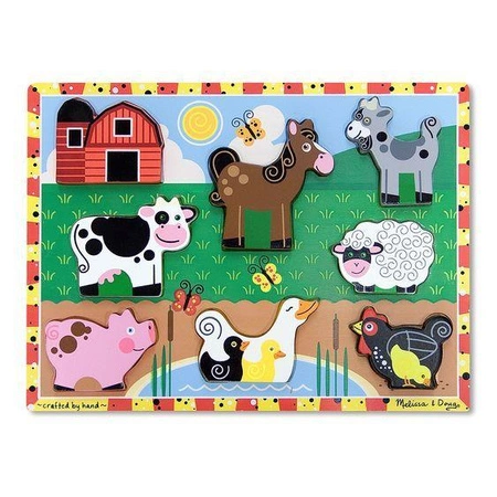 Melissa & Doug puzzle 3d  wiejskie zwierzęta