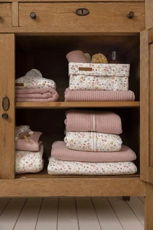 Little Dutch Otulacze 70 x 70 cm (2 szt.) Pure Pink Blush / Flowers & Butterflies TE50321455