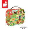 Puzzle w walizce Ogród 36 elementów 4+ Made in France, Janod