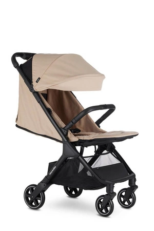 Easywalker Jackey Kompaktowy, samoskładający się wózek spacerowy z torbą transportową Sand Taupe