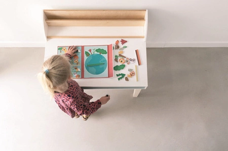 Scratch, magnetyczna układanka - kształty i kolory Zwierzęta