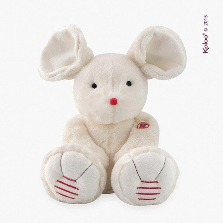 Kaloo Myszka kość słoniowa duża 38 cm kolekcja Rouge