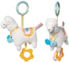 Miękka zawieszka do wózka Lama 218260-Manhattan Toy, zabawki dla niemowląt