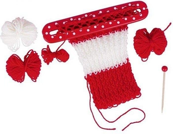 Czerwona ramka do robótek