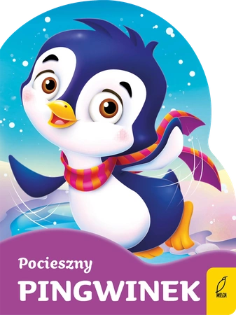 Pocieszny pingwinek. Wykrojnik