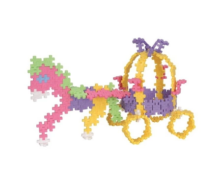 Plus-Plus, Mini Pastel - 220 szt. 3w1 Wróżka i jednorożec