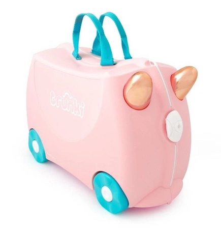 Jeżdżąca walizeczka Trunki - Flaming Flossi + naklejki