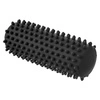 Wałek prosty do masażu i rehabilitacji czarny