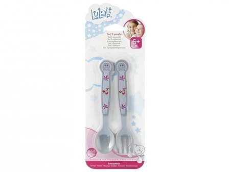 Sztućce dla dziecka słonik 6m+ LULABI