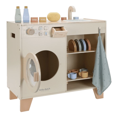 Little Dutch Duża kuchnia pastelowa FSC LD7088