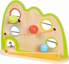 Drewniany kulodrom z dzwoneczkiem Fale 53822-Goki, zabawki rozwojowe