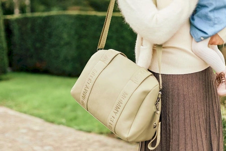 Childhome Torba do wózka Mommy Club Vegan Leather Green