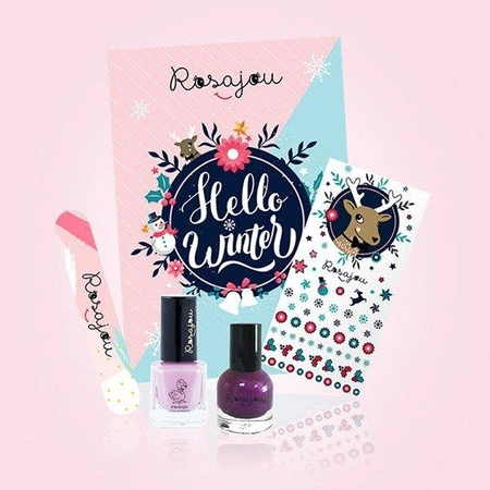 Zestaw do malowania paznokci Hello Winter! | Rosajou®
