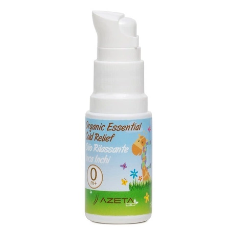 Organiczny olejek na przeziębienia i udrażniający drogi oddechowe dla dzieci 20 ml – Azeta Bio