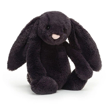 JellyCat Bashful królik czarny 31cm