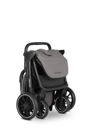 Easywalker Jackey XL Przestronny, samoskładający się wózek spacerowy z kołami XL Marble Grey