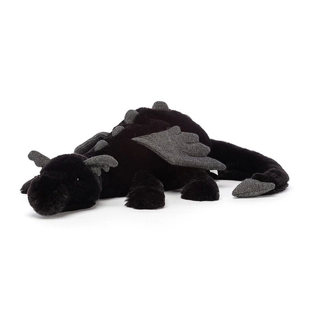 JellyCat - Smok Czarny 66 cm