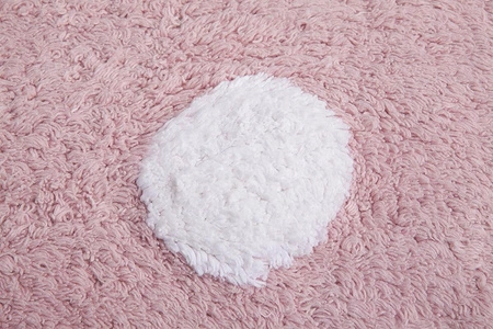 Lorena Canals Dywan bawełniany Topos Rosa/Pink 120 x 160 cm