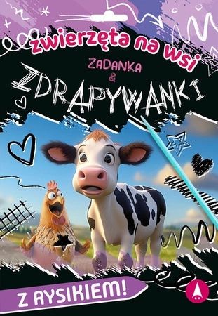 Zwierzęta na wsi. Zadanka & zdrapywanki