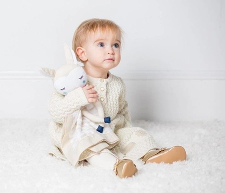 Lulujo Lovies Kocyk Przytulanka Lama